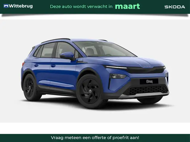 Skoda Elroq 50 Limited Edition / Stalen velgen 19" Zwart / €30