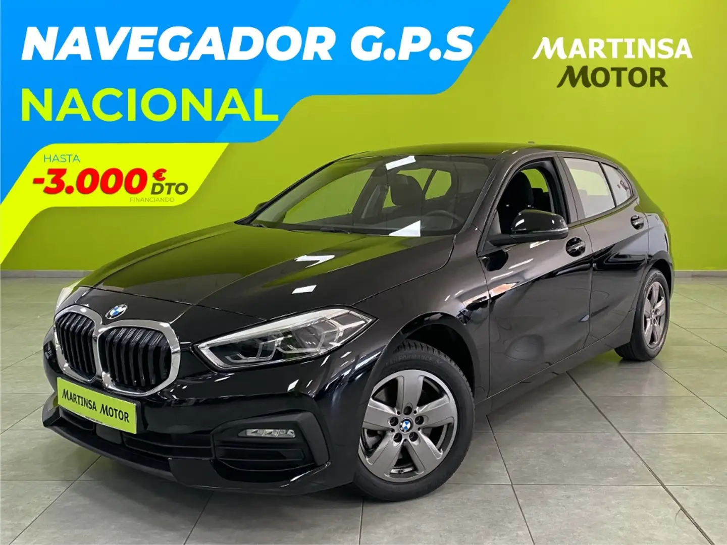 BMW 118 118i Negro - 1
