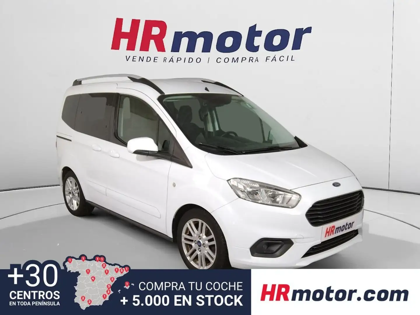 Ford Tourneo Courier Titanium Blanc - 1