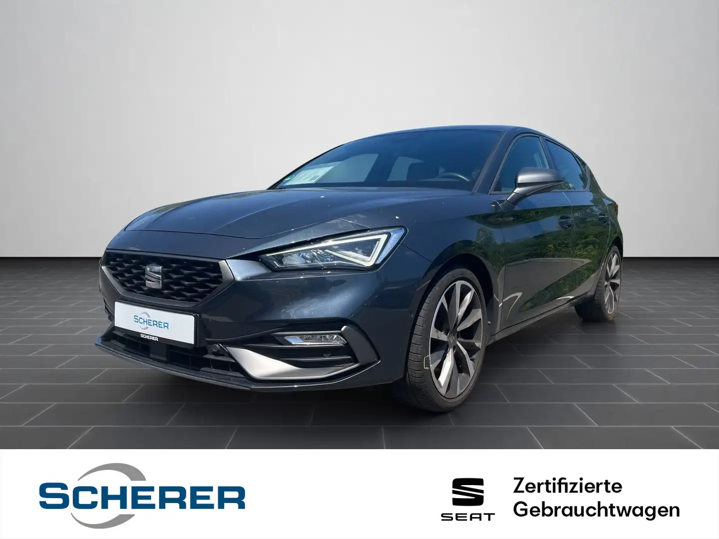 SEAT Leon 1.5 eTSI FR DSG ACC CARPLAY KEYLESS LED NAV Grau - 1