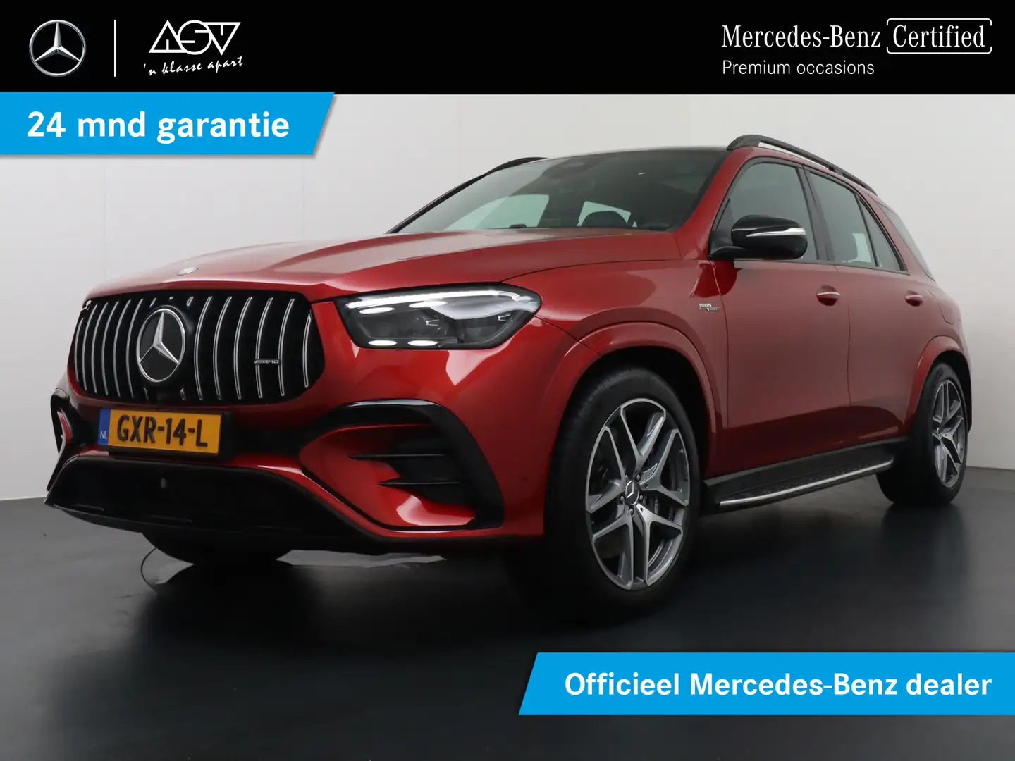 Mercedes-Benz GLE 53 AMG Hybrid 4MATIC+ Plugin Hybrid PHEV AMG Night paket, Red - 1