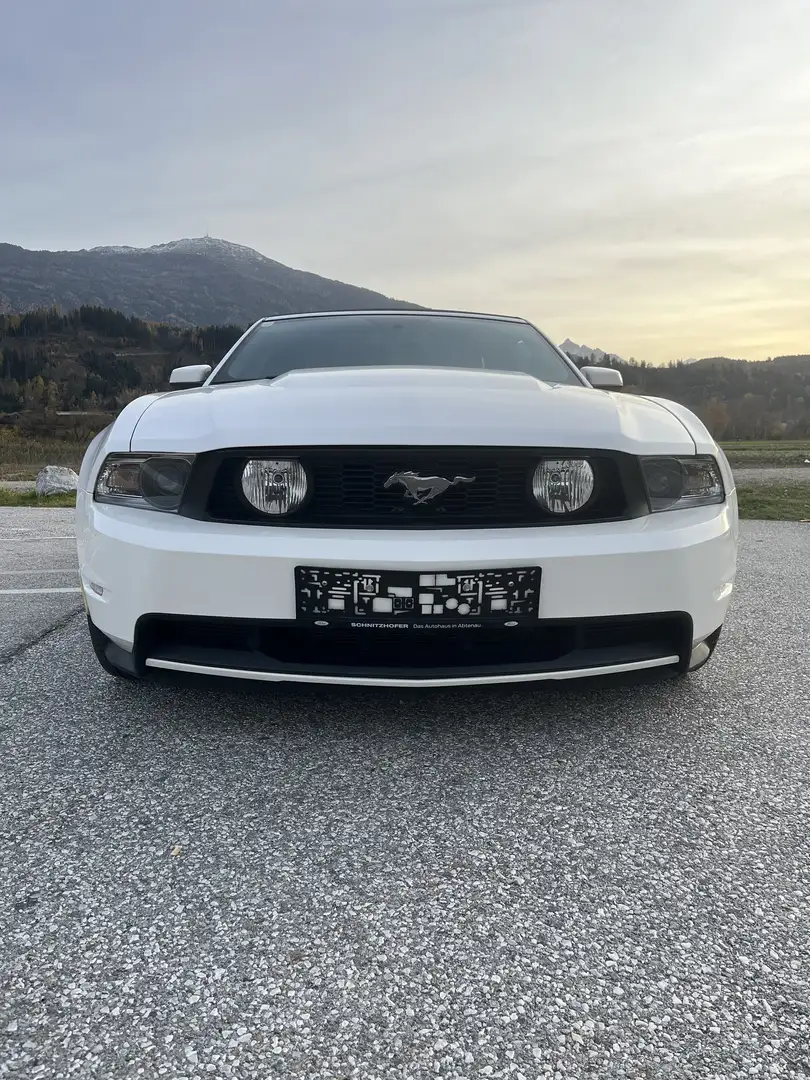 Ford Mustang GT 5.0 V8 Cabrio, Automatic TOP Zustand Weiß - 1