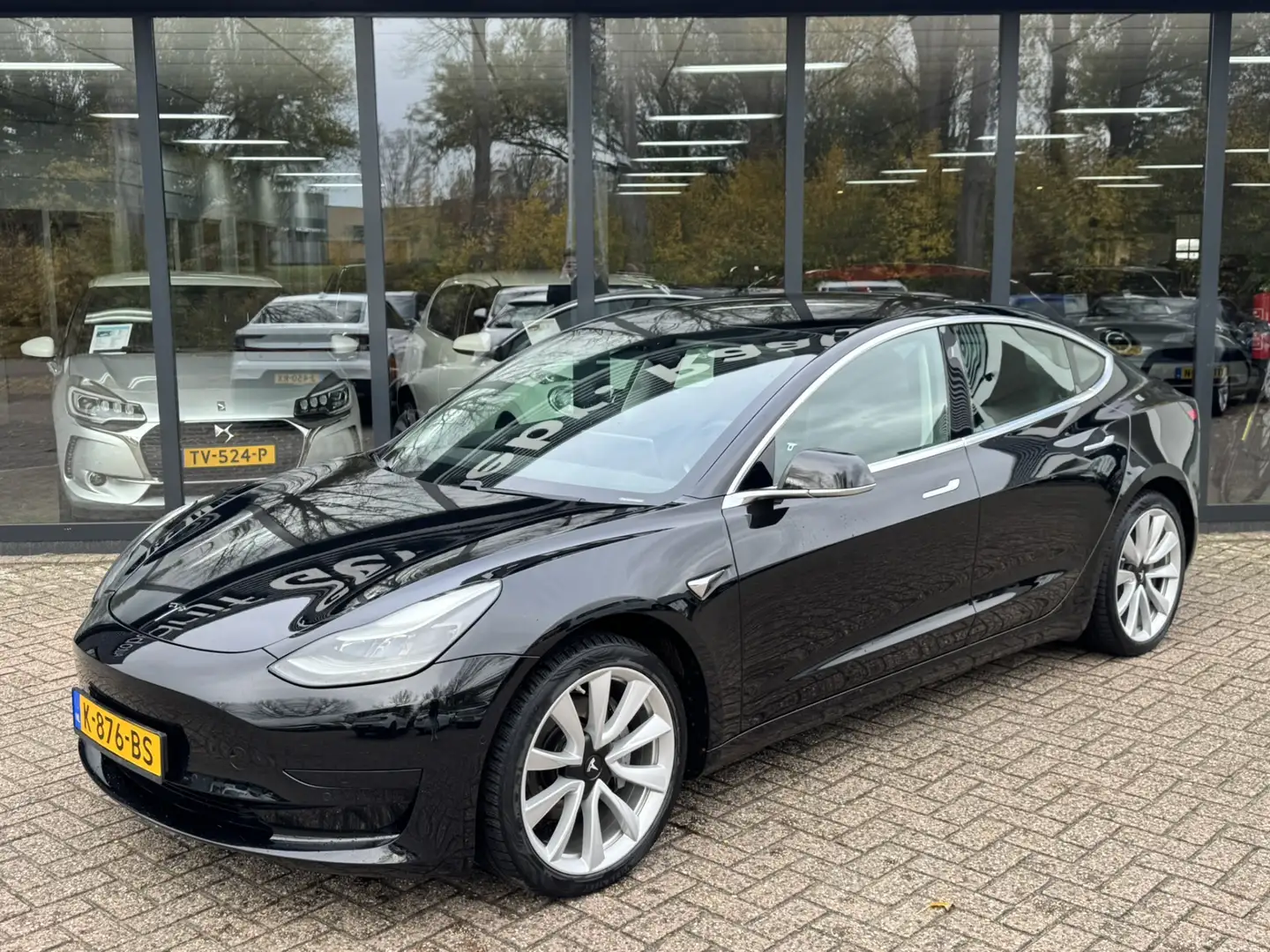Tesla Model 3 Standard RWD Plus 60 kWh*Autopilot*93%SOH* Zwart - 2