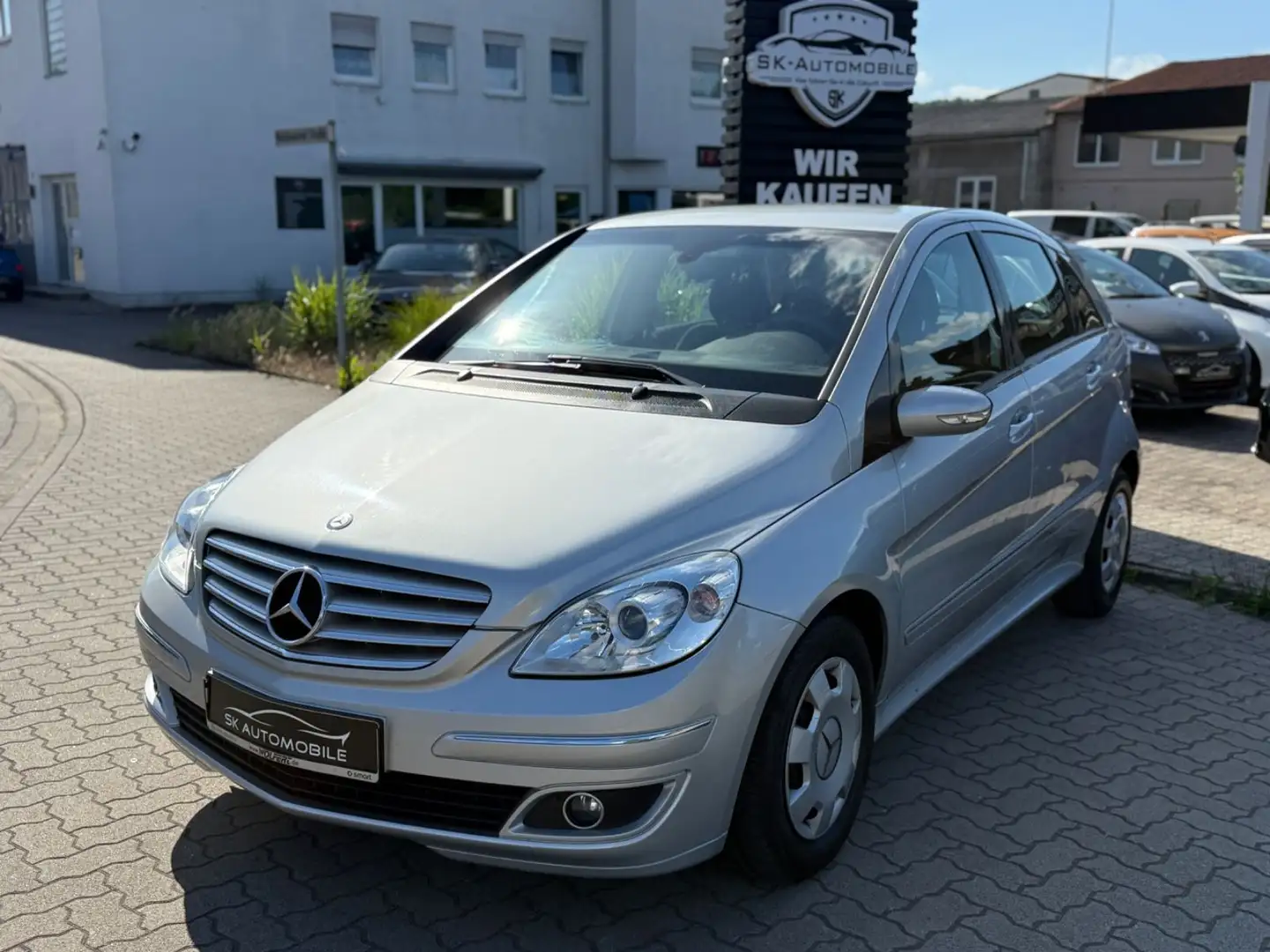 Mercedes-Benz B 170 B170 2.HAND-KLIMA-MULTI-EF-100KM-TÜV NEU-RENTNER Срібний - 2
