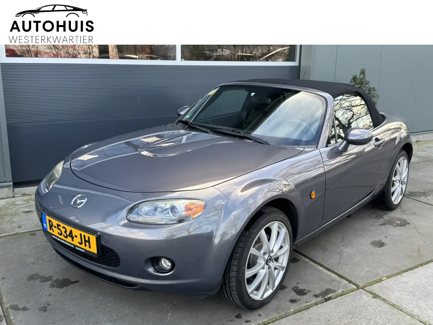 Mazda MX-5 1.8 127pk Exclusive Leder Stoelverwarming Airco LM Gris - 1