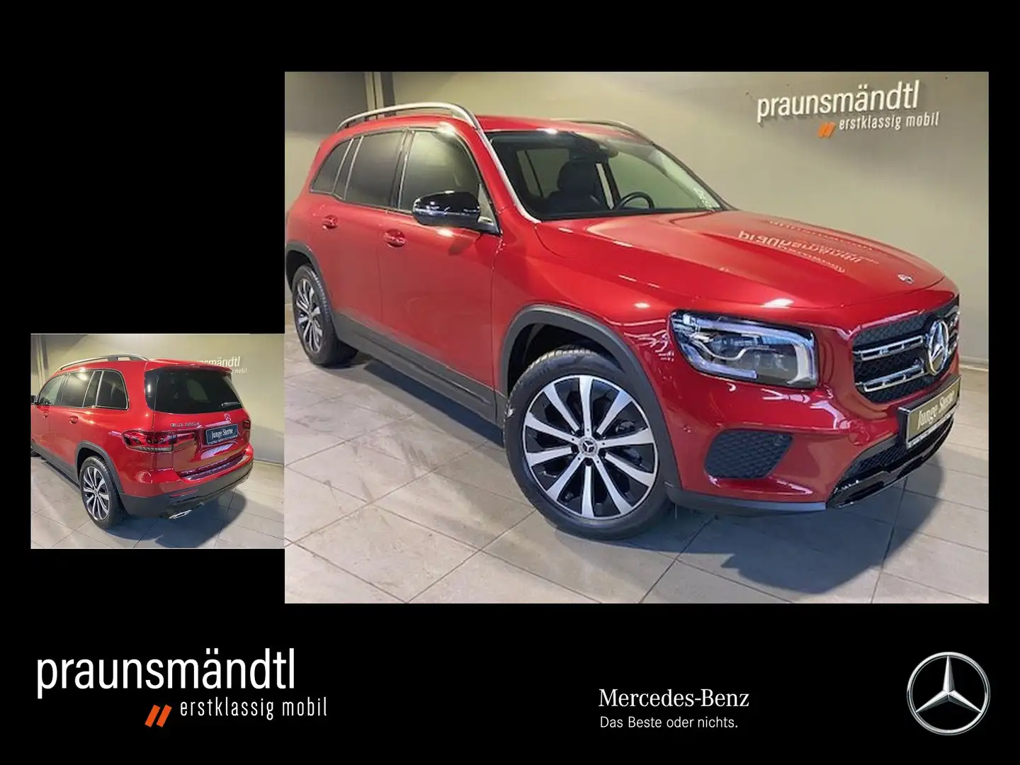 Mercedes-Benz GLB 220 d Progressive  Night AHK/MBUX/Kamera/LED Noir - 1
