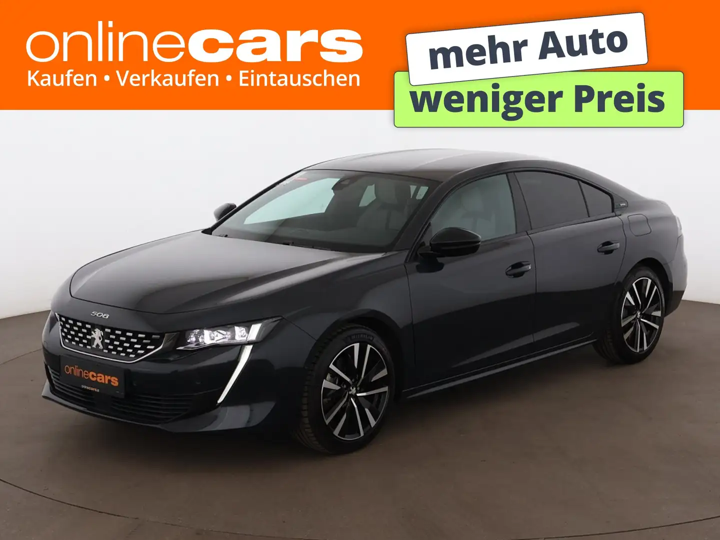 Peugeot 508 225 GT Aut LED RADAR NAVI SITZHZG R-CAM PDC Grau - 1