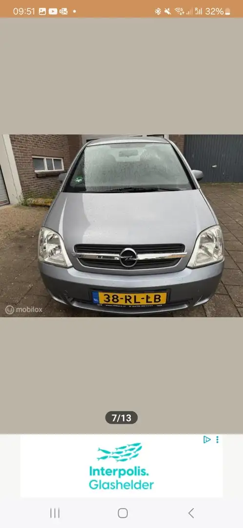 Opel Meriva 1.6-16V Maxx Cool Grijs - 1