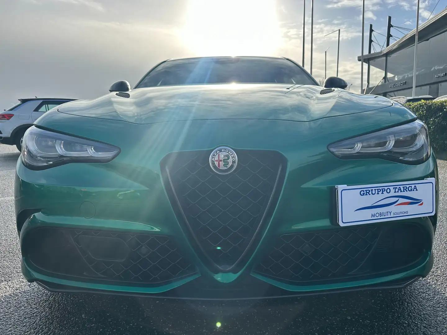 Alfa Romeo Giulia Giulia 2.9 V6 Quadrifoglio 520cv auto CENTENARIO Groen - 2
