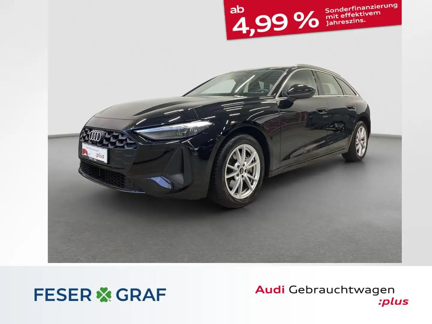 Audi A5 Avant TFSI 150 kW ACC Navi RFK SHZ Schwarz - 1