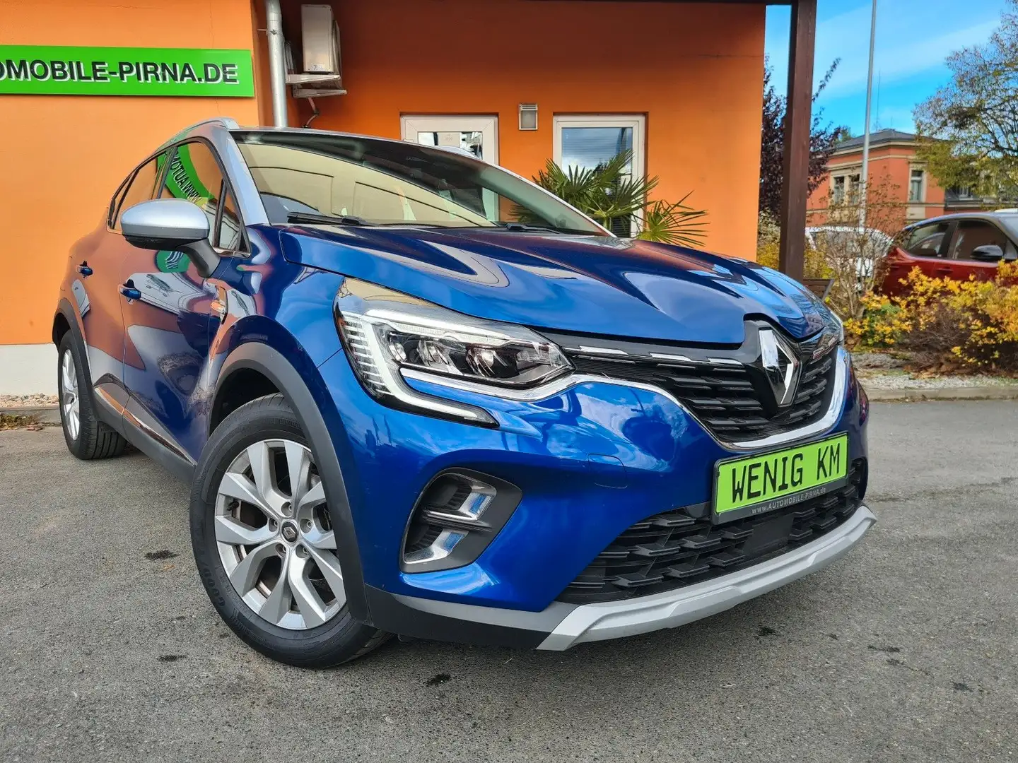 Renault Captur II Intens TCe 130 FACELIFT! LED/NAVI/SHZ Bleu - 2