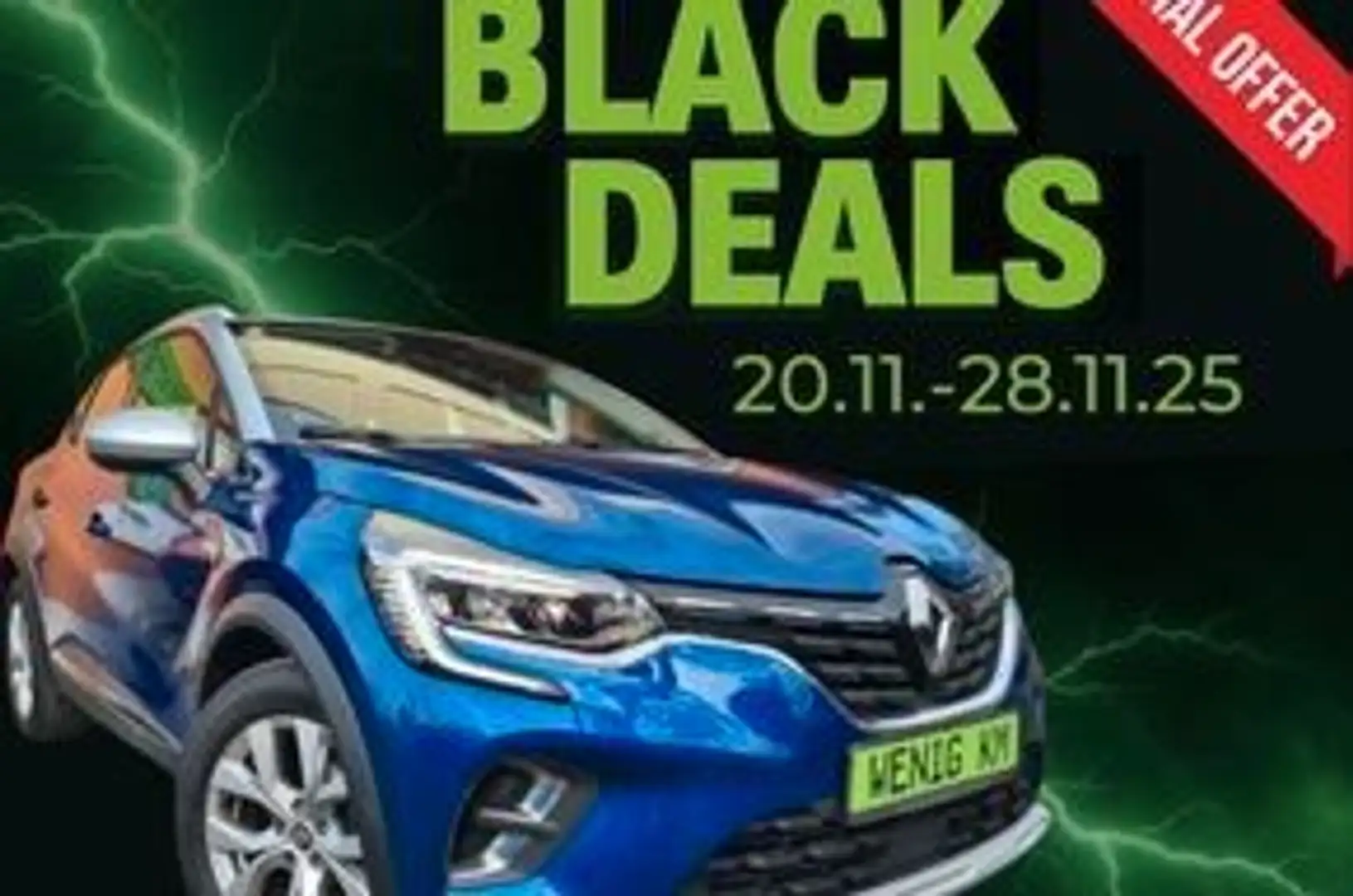 Renault Captur II Intens TCe 130 FACELIFT! LED/NAVI/SHZ Bleu - 1