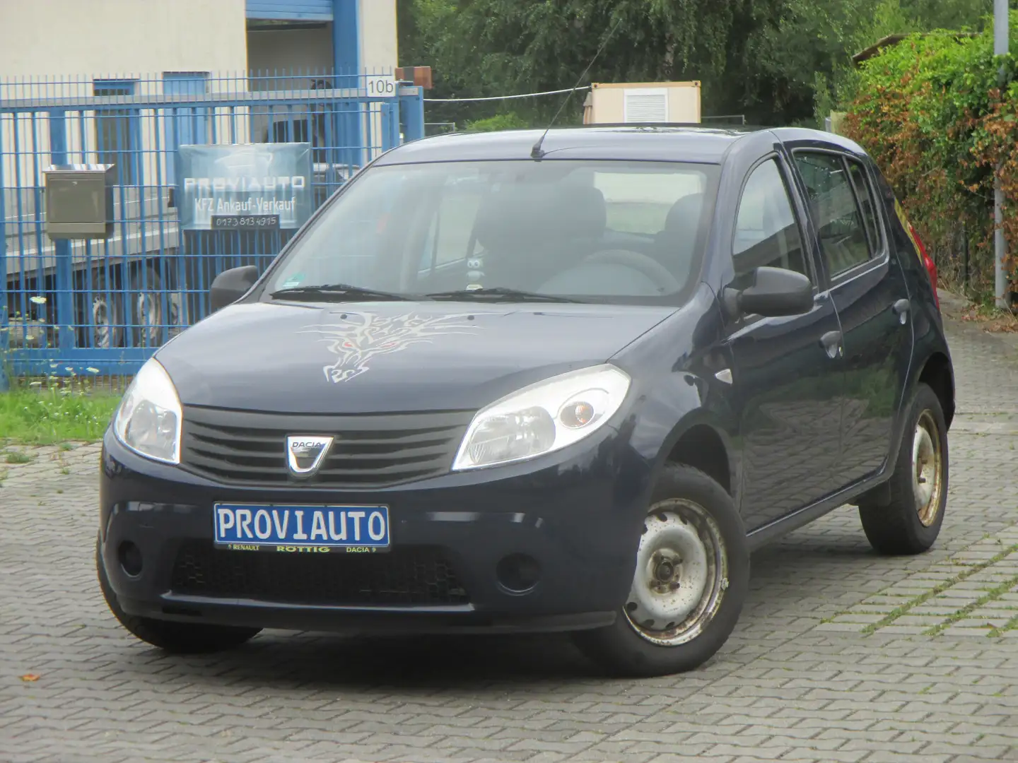 Dacia Sandero 1.2 Basis 1 Hand Modrá - 1