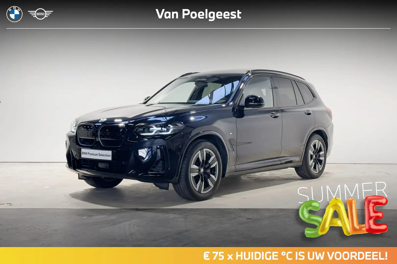 BMW iX3 Executive M Sportpakket Shadow Line | Summer Sale Blauw - 1