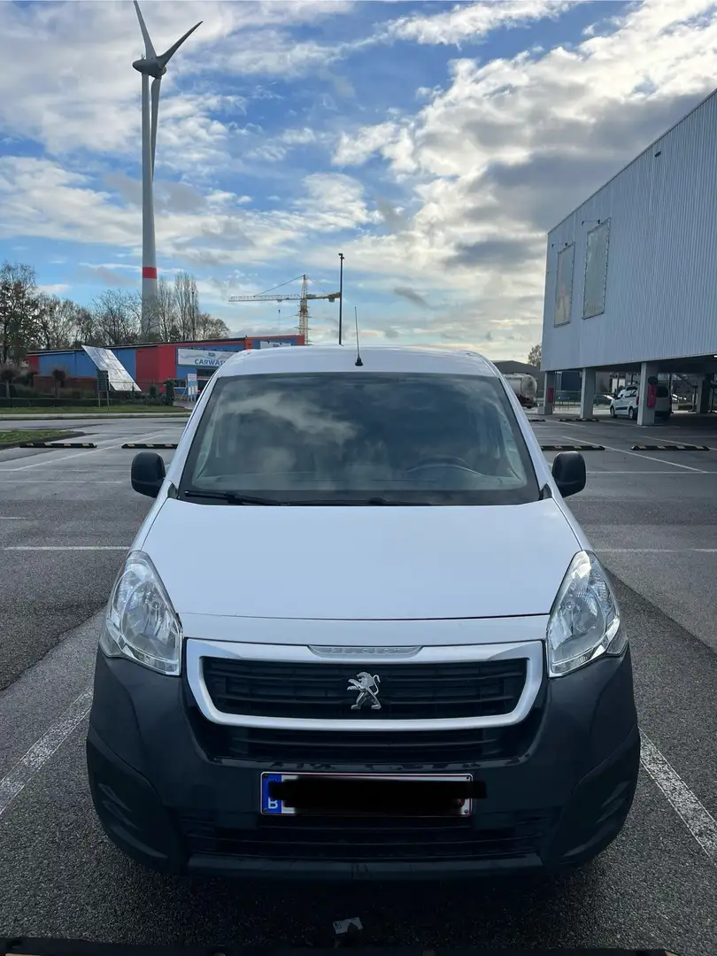 Peugeot Partner 1.6 blue HDI Blanc - 1