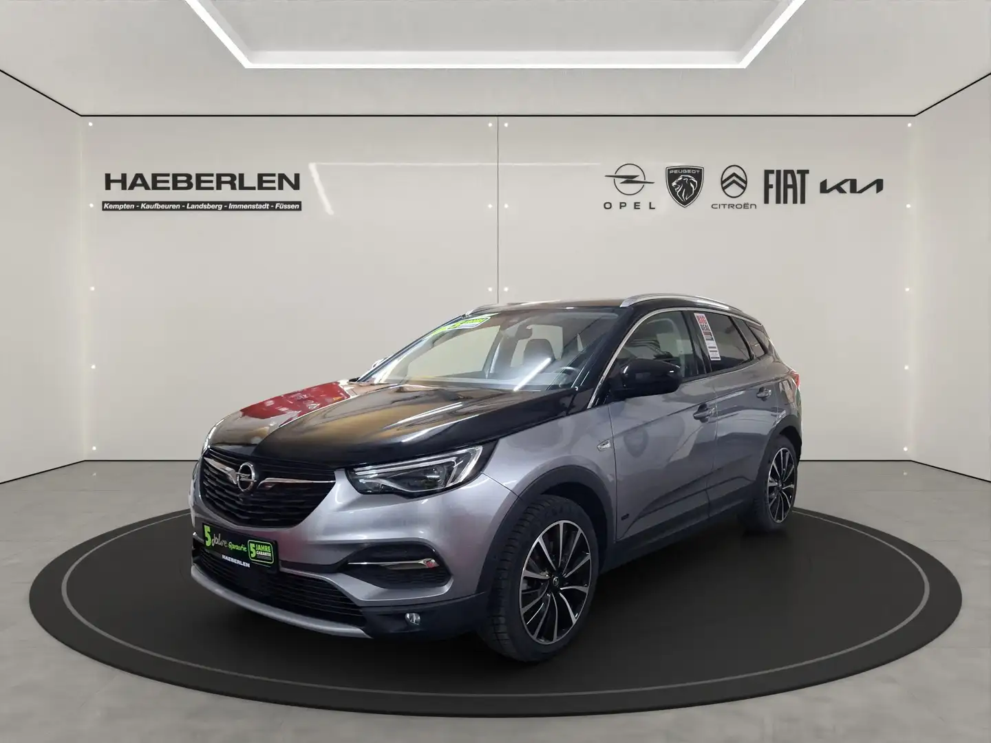 Opel Grandland 1.6 Turbo Hybrid Ultimate 4 ACC+AHK+LM Grigio - 2