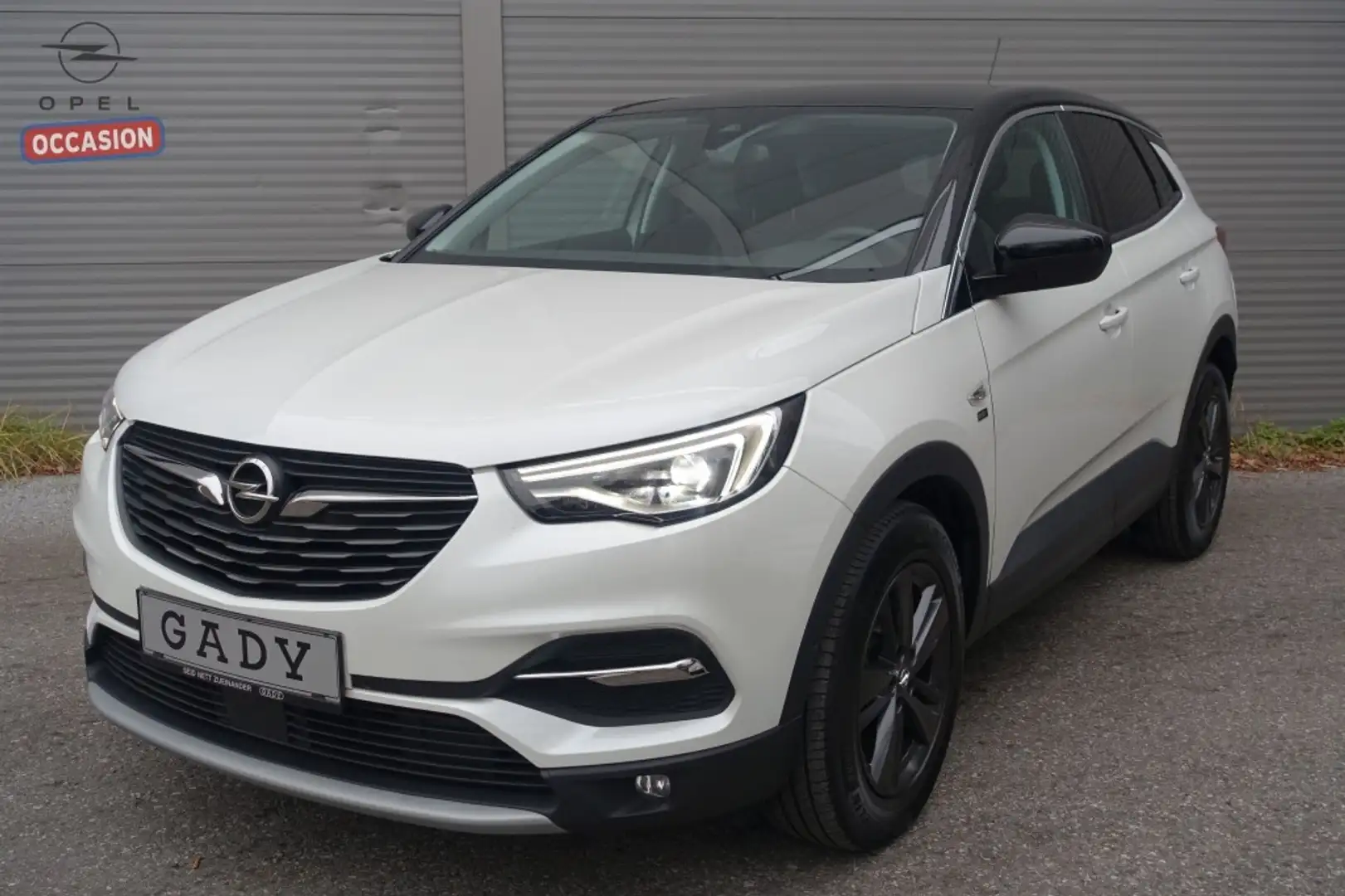 Opel Grandland X 1,2 Turbo Opel 2020 S/S Aut. Wit - 1