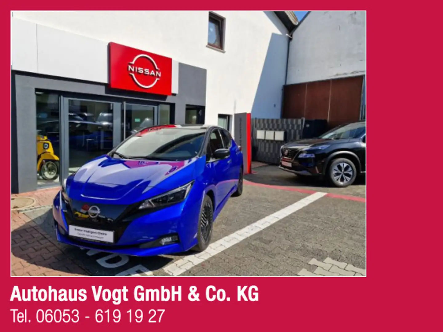 Nissan Leaf N-Connecta°PROPILOT°NAVI°360°KAMERA°2FRBG° Blauw - 1