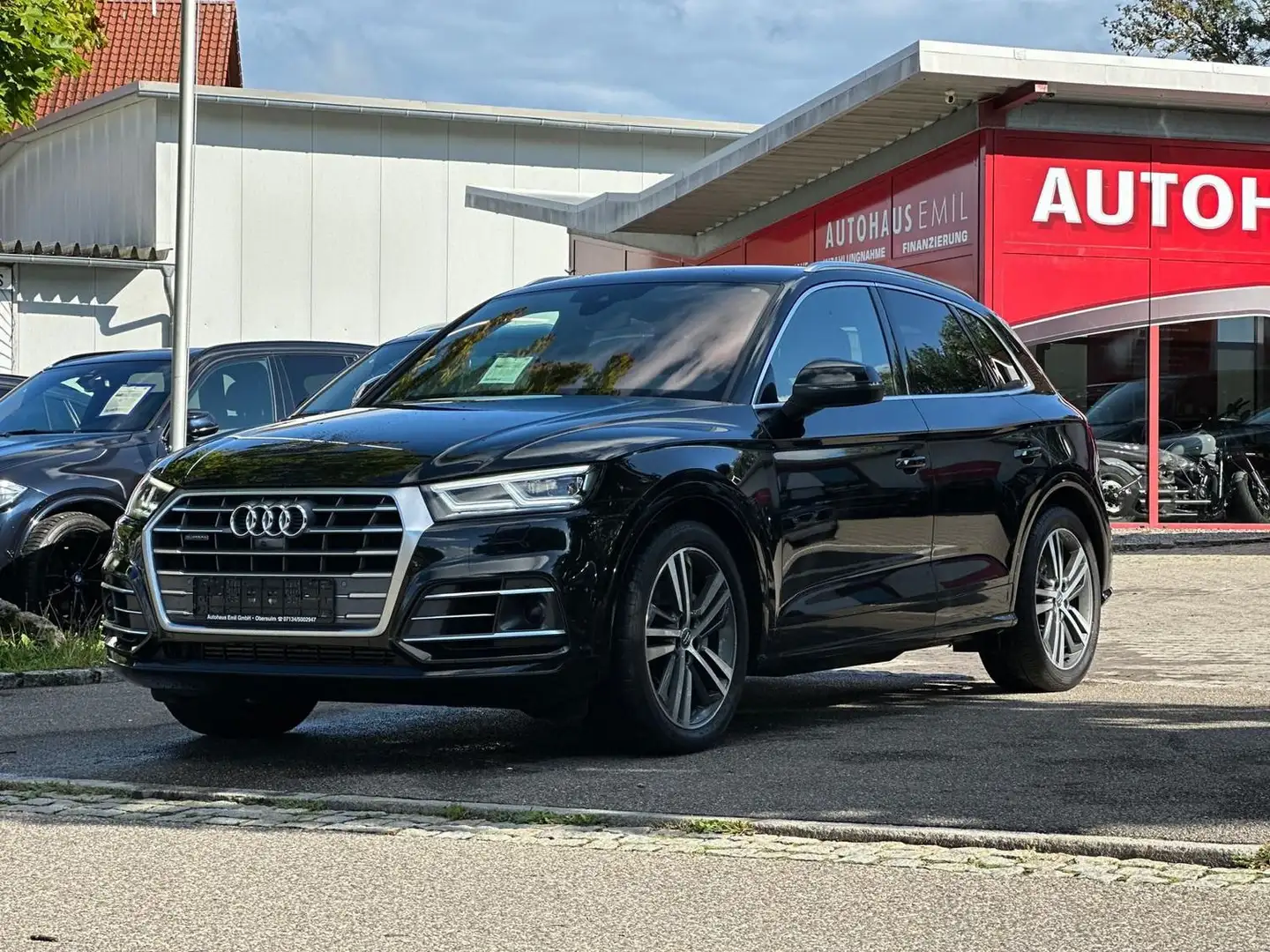 Audi Q5 quattro S-Line/HD-MATRIX/AHK Noir - 1