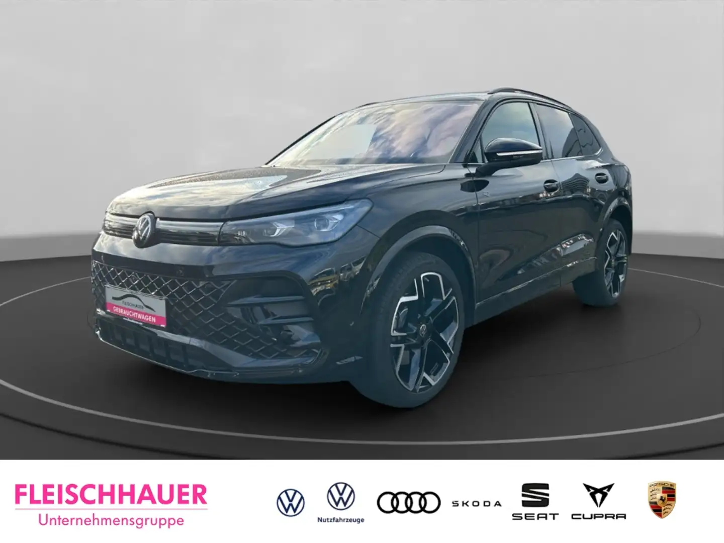 Volkswagen Tiguan 2.0 TDI 4Motion R-Line DSG+STANDHEIZ+SHZv+h+ACC Schwarz - 1
