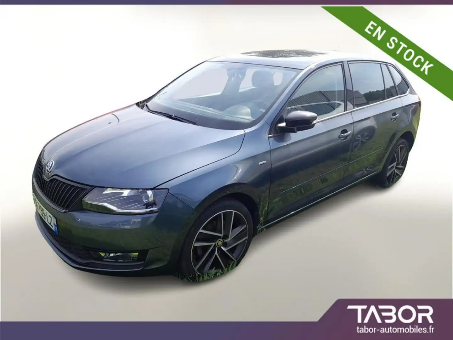 Skoda Spaceback 1.0 TSI 110 DSG Ambition Gris - 1