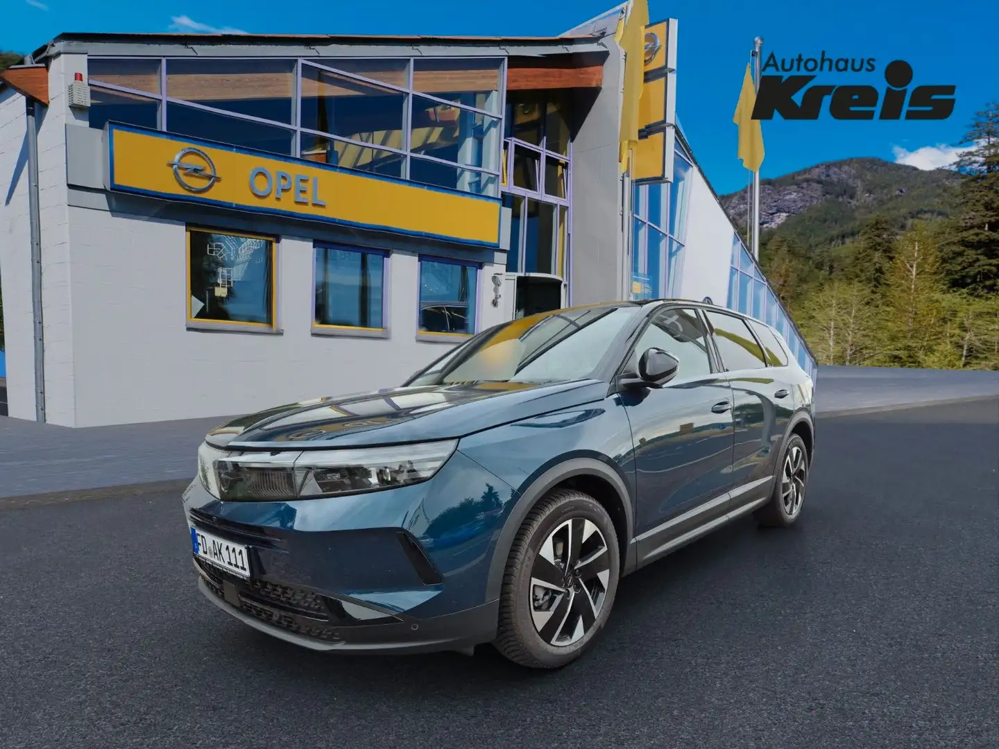 Opel Grandland X Grandland GS 1.2 Hybrid AHK Tech- Komfort Paket Blau - 1
