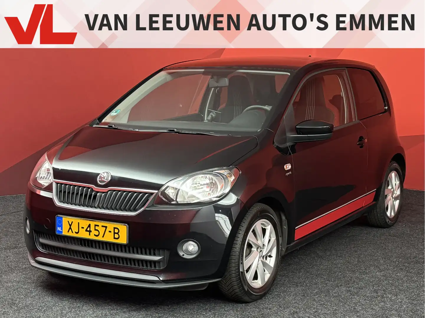 Skoda Citigo | Airco | Navigatiesysteem uitneembaar | Voorstoel Schwarz - 1