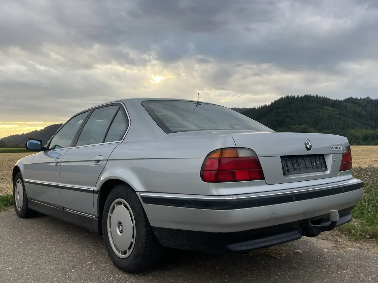BMW 728i 1.Hand in arktissilber, foto 8