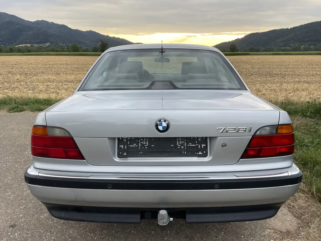 BMW 728i 1.Hand in arktissilber, foto 9