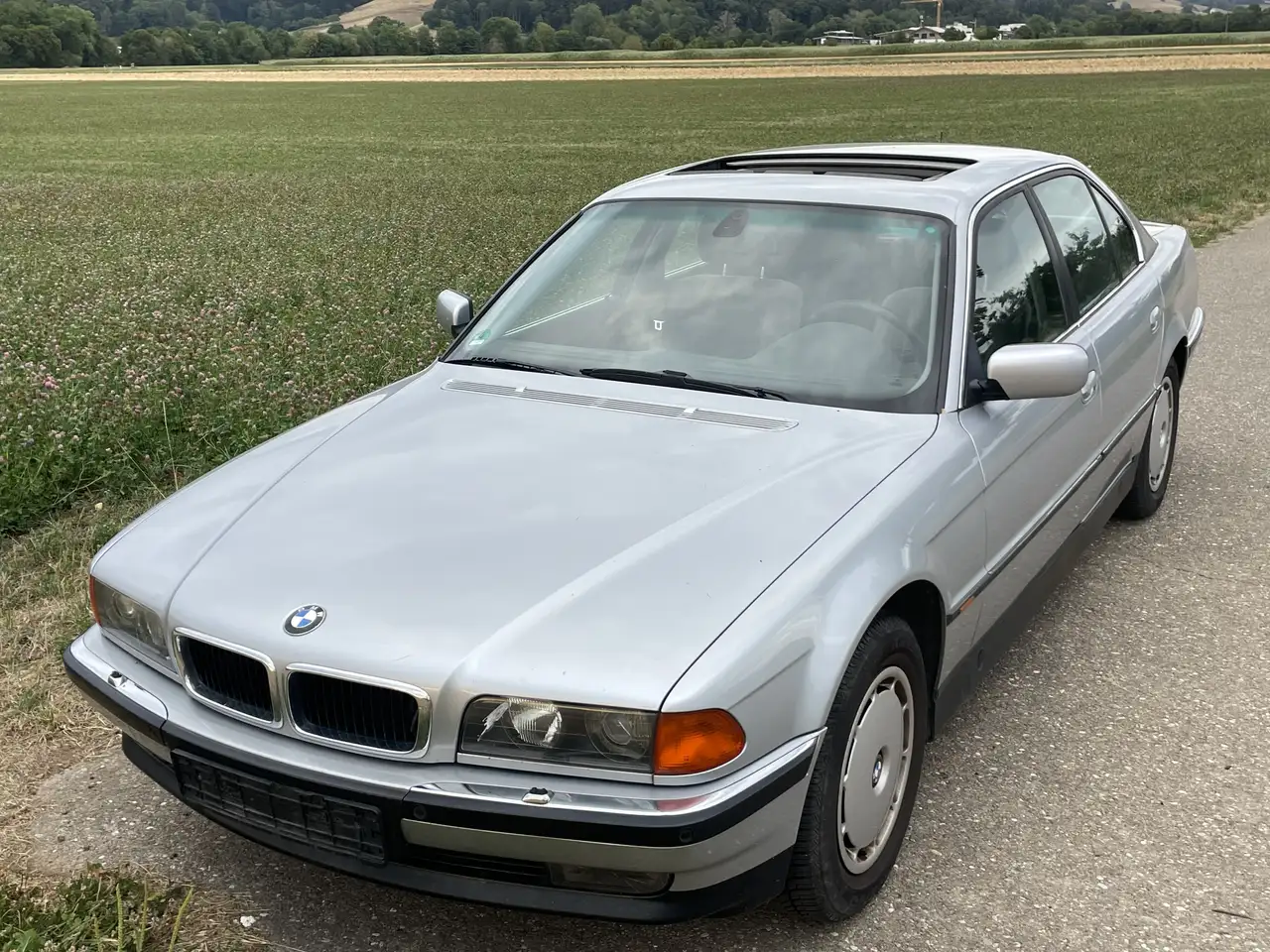 BMW 728i 1.Hand in arktissilber, foto 2