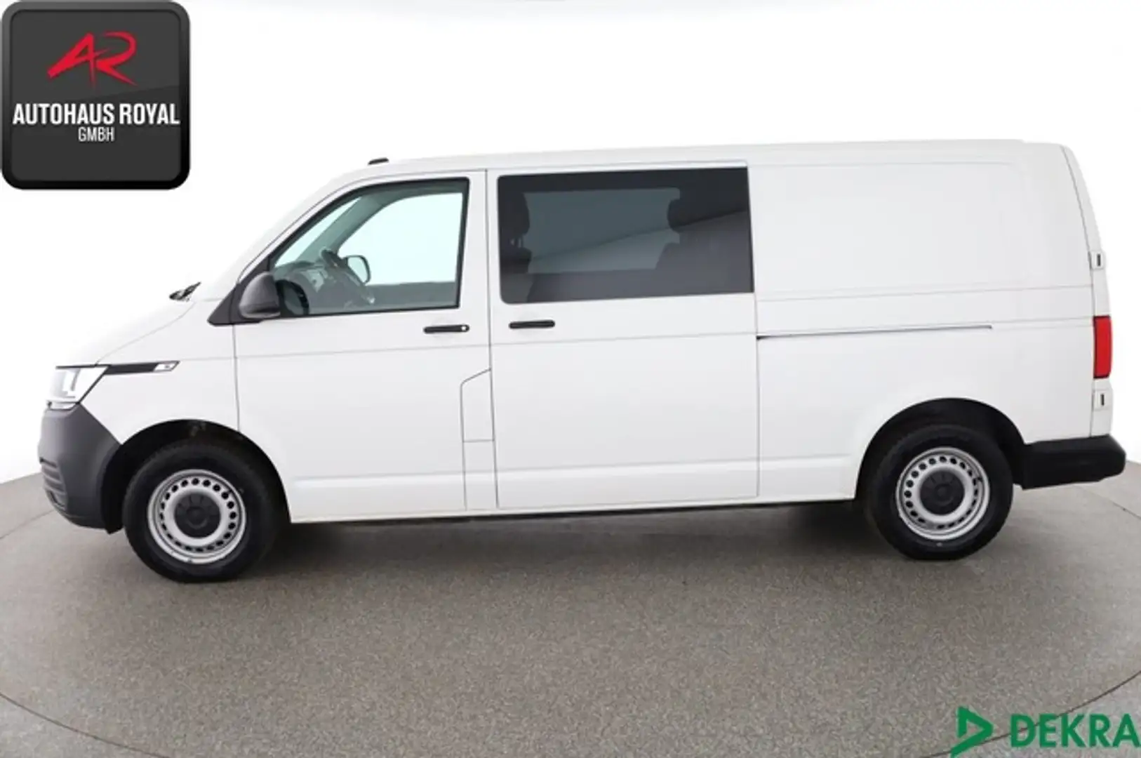 Volkswagen T6 Transporter 2.0 TDI 4M DOKA LANG 6 SITZE 1.HD White - 2