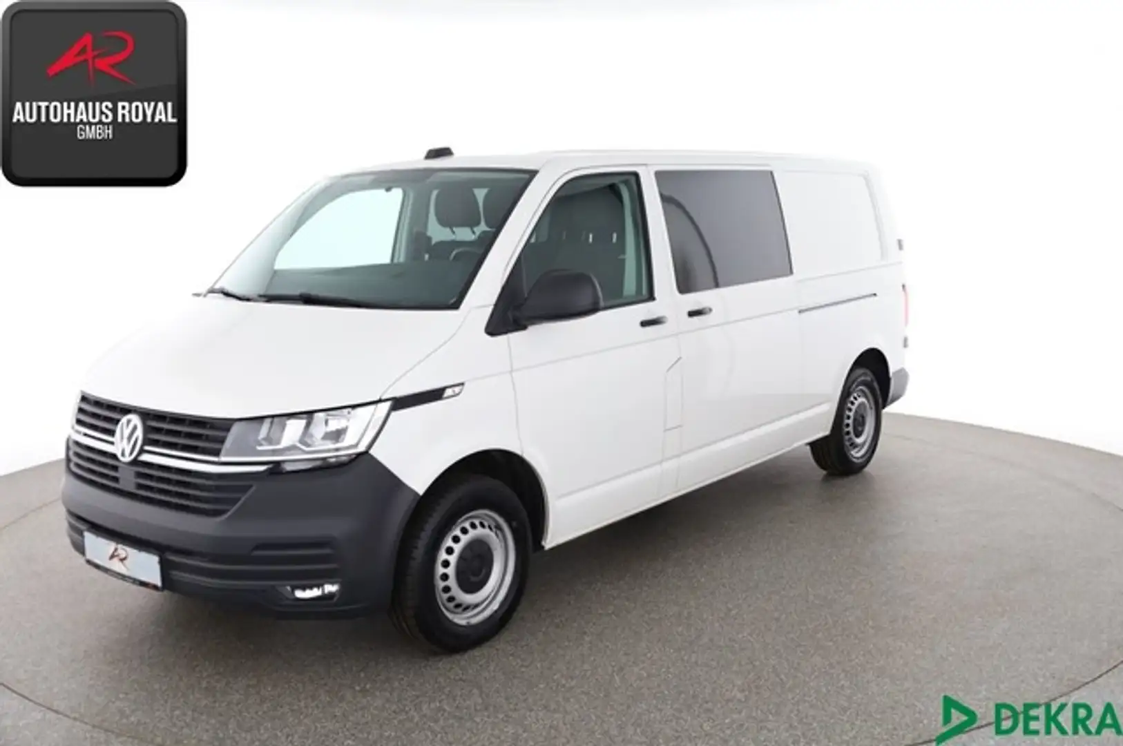 Volkswagen T6 Transporter 2.0 TDI 4M DOKA LANG 6 SITZE 1.HD Wit - 1
