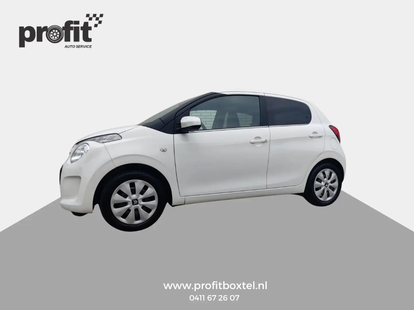 Citroen C1 1.0 VTi Feel / AIRCO / LED / CHROOM / EERSTE EIGEN Blanc - 1
