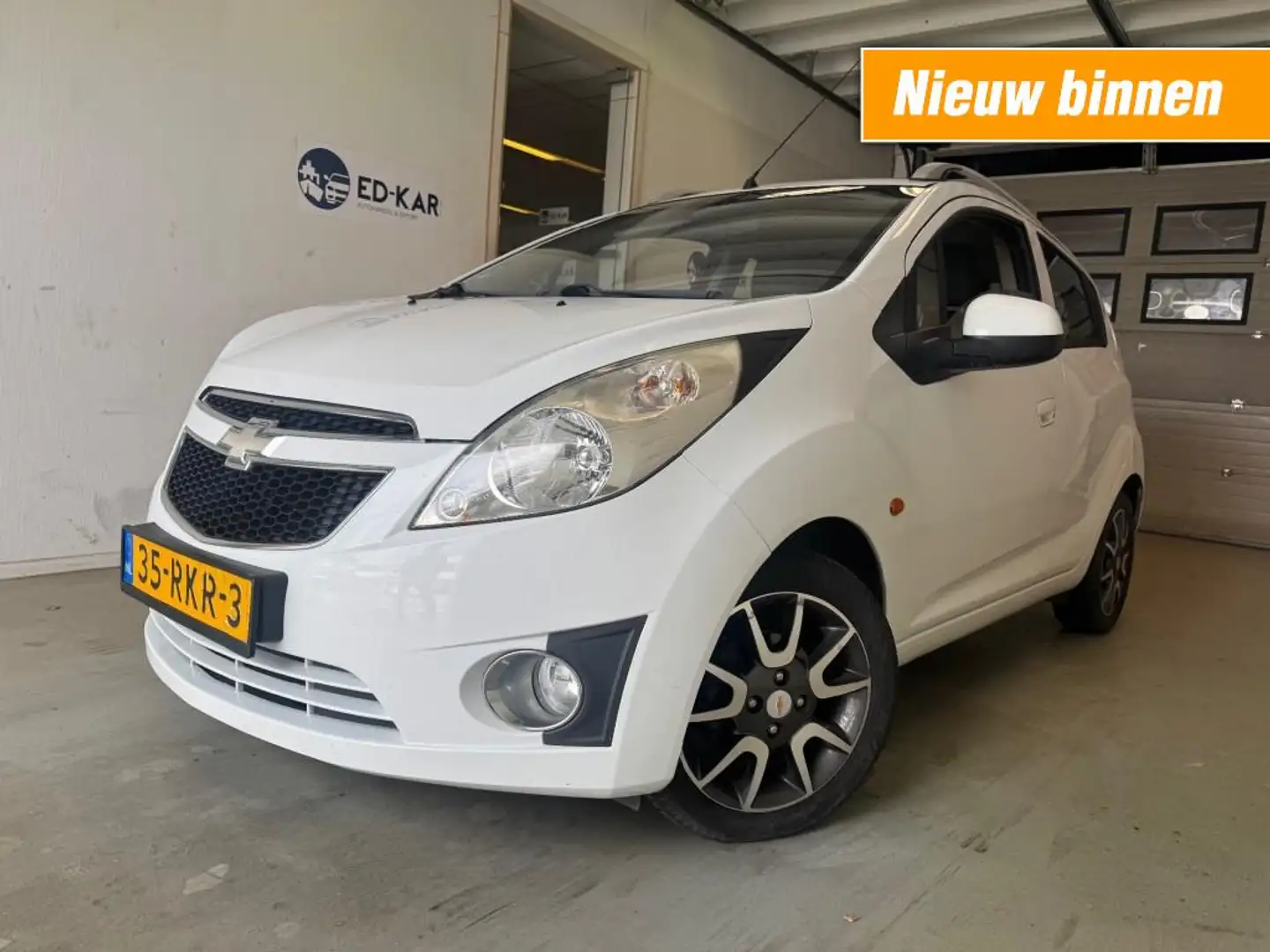 Chevrolet Spark 1.0 16V LS Bi-Fuel AIRCO LMV NETTE AUTO NAP APK Wit - 1
