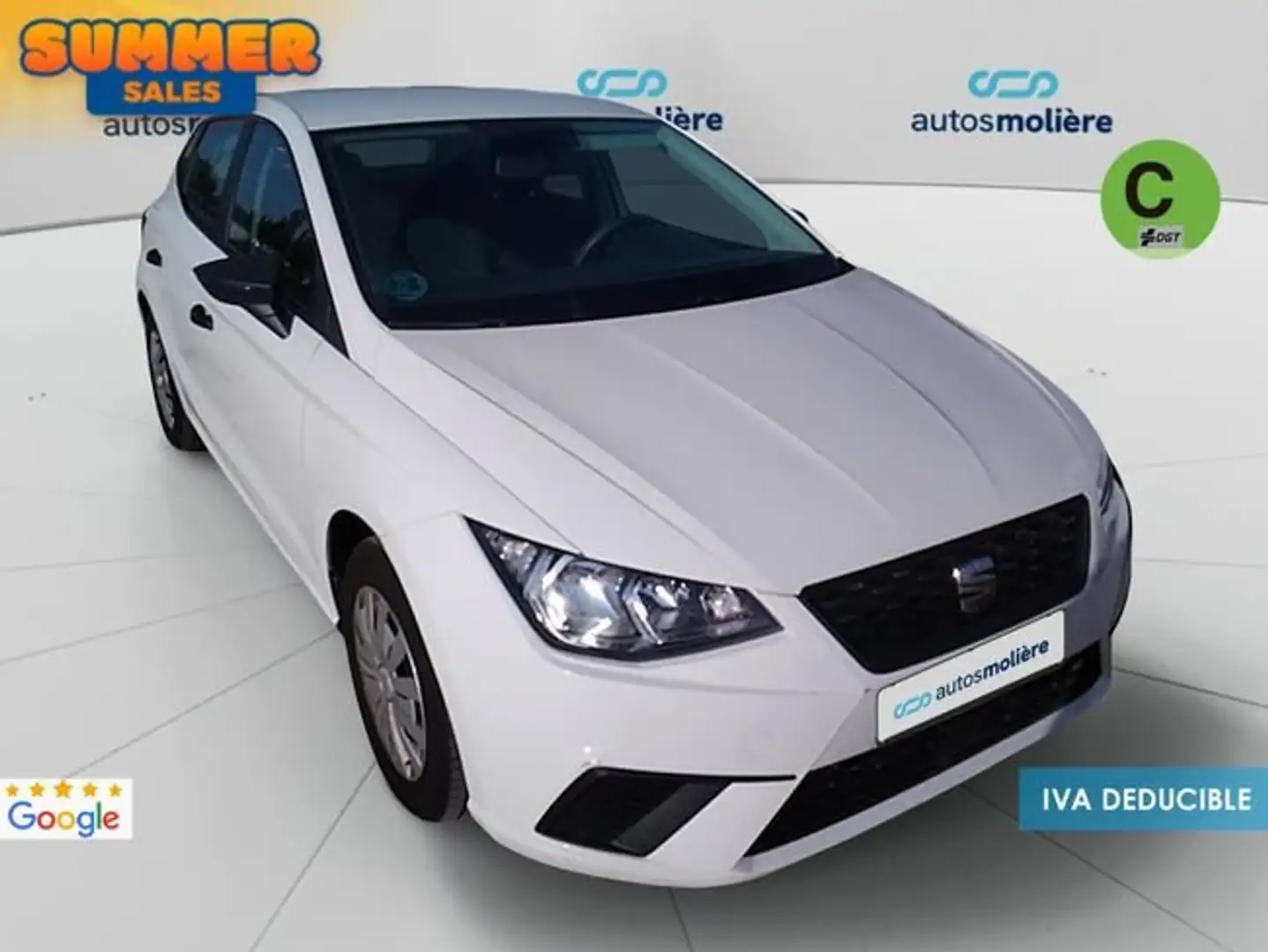 SEAT Ibiza 1.0+MPI+Reference+Plus+59+kW+%2880+CV%29 Blanco - 2