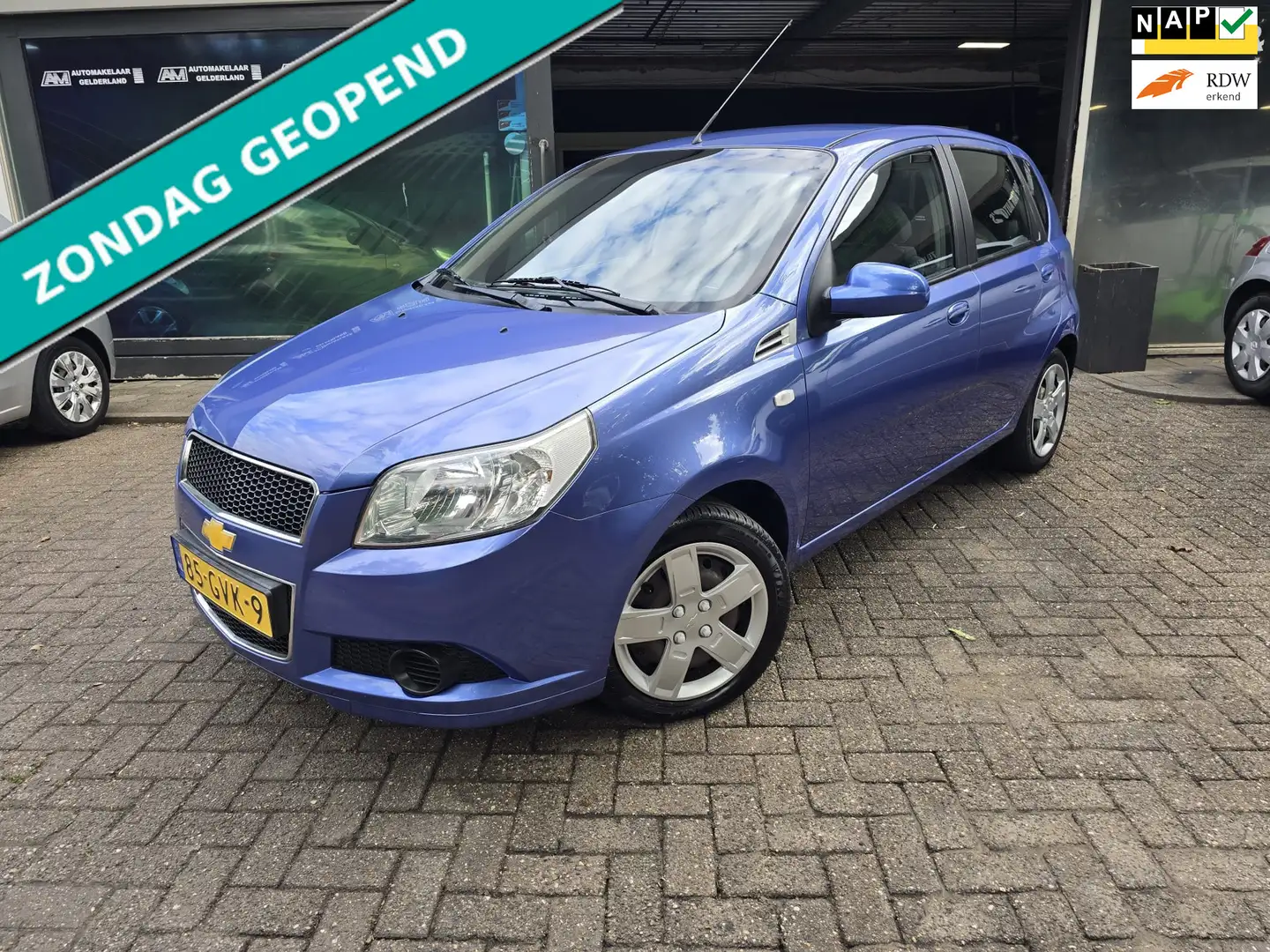Chevrolet Aveo 1.4 16V LS | 2E EIGENAAR | 12MND GARANTIE | NIEUWE Blau - 1