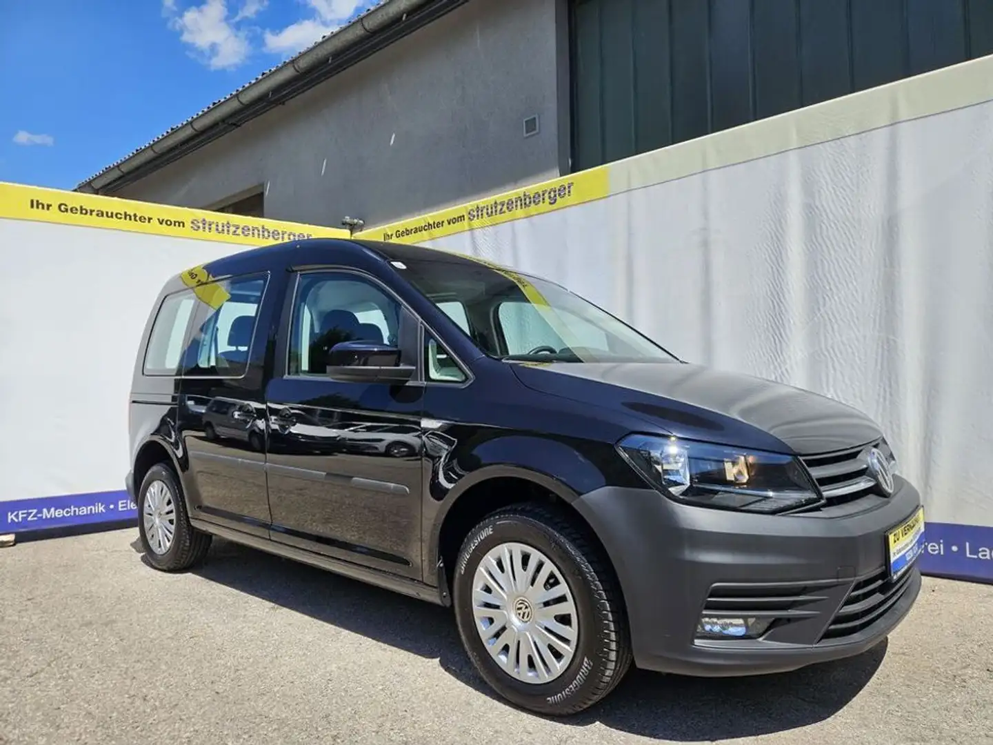 Volkswagen Caddy Austria Plus 2,0 TDI 75KW Tempomat Schwarz - 2
