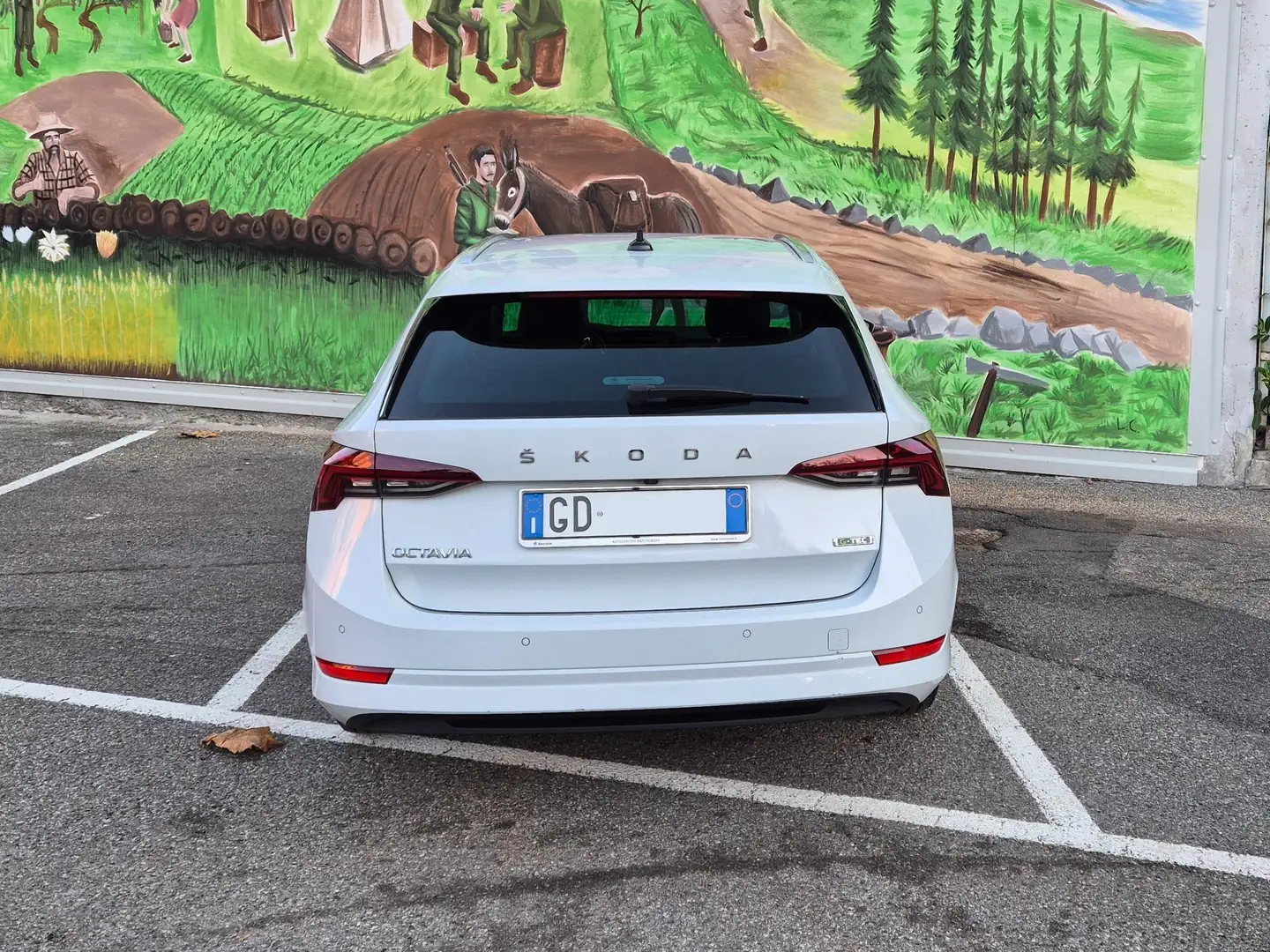 Skoda Octavia Octavia IV Wagon 1.5 g-tec Style 130cv dsg Bianco - 2