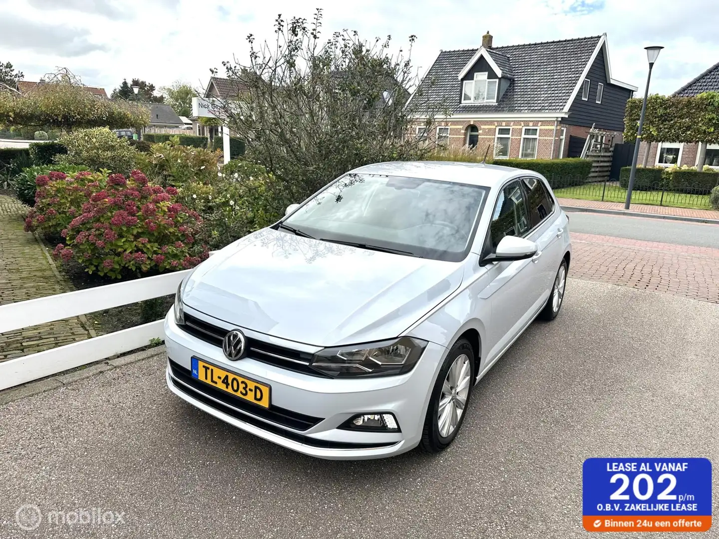 Volkswagen Polo 1.0 TSI 95PK HIGHLINE CARPLAY NAVIGATIE CLIMATE CO Blanc - 1
