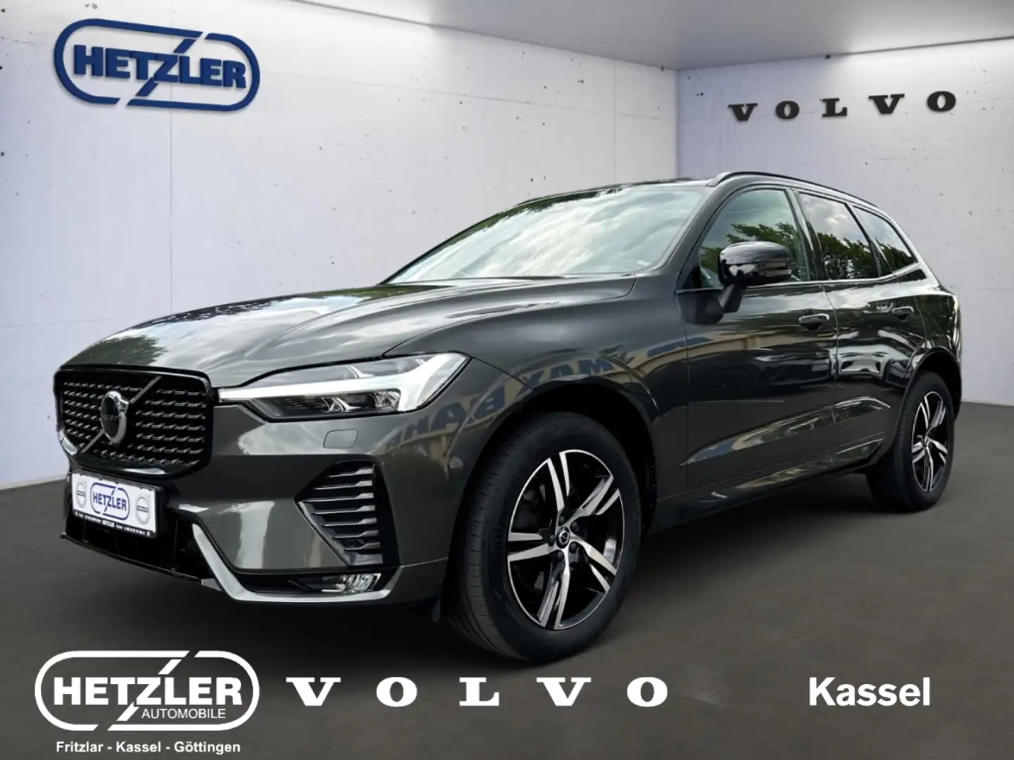Volvo XC60 R Design AWD B4 Diesel EU6d AHK Navi Leder Digital Grey - 1