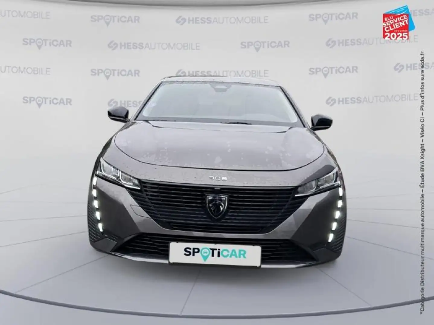 Peugeot 308 1.2 PureTech 130ch S/S Active Pack Radar AR Carplay Grau - 2