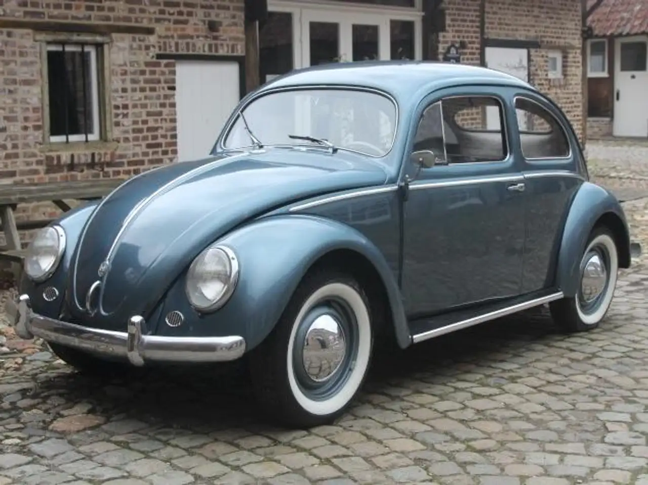 Volkswagen Kever Ovaal 1954 origineel metaalkleur, foto 1