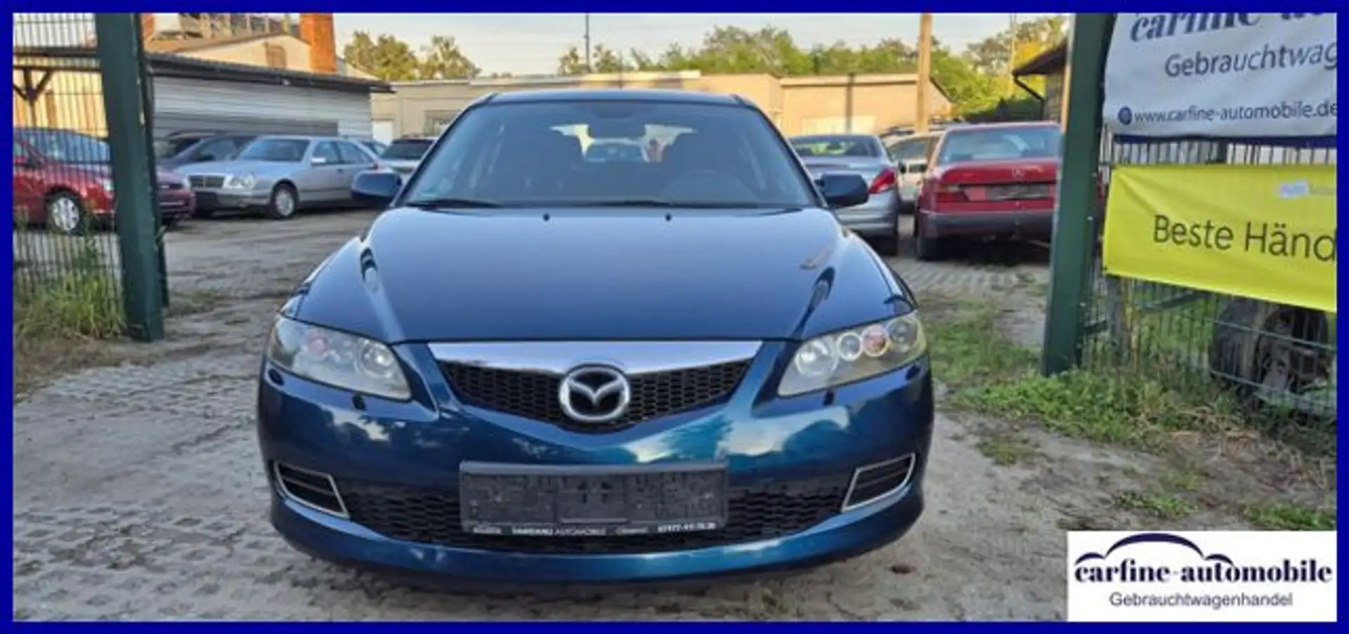 Mazda 6 2.0 Active Sport LIMO 1.Hd. XENON ALU HU:NEU Blau - 2