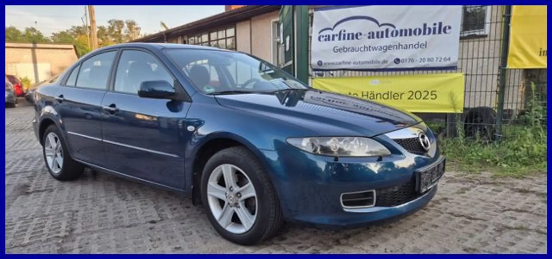 Mazda 6 2.0 Active Sport LIMO 1.Hd. XENON ALU HU:NEU Blau - 1