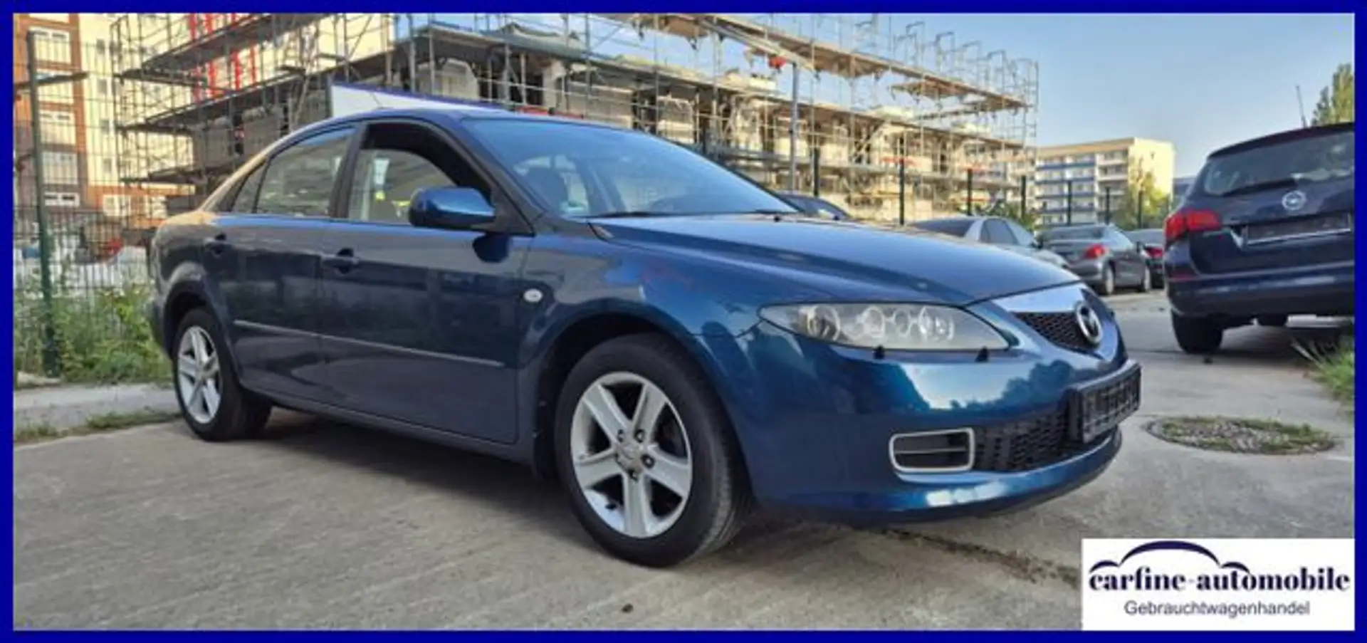 Mazda 6 2.0 Active Sport LIMO 1.Hd. XENON ALU HU:NEU Blau - 2