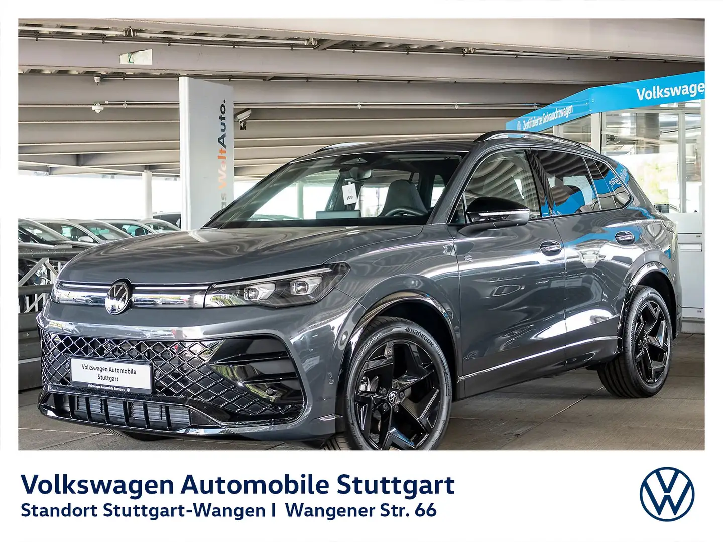 Volkswagen Tiguan R-Line 2.0 TDI DSG Navi Kamera LED ACC Grau - 1