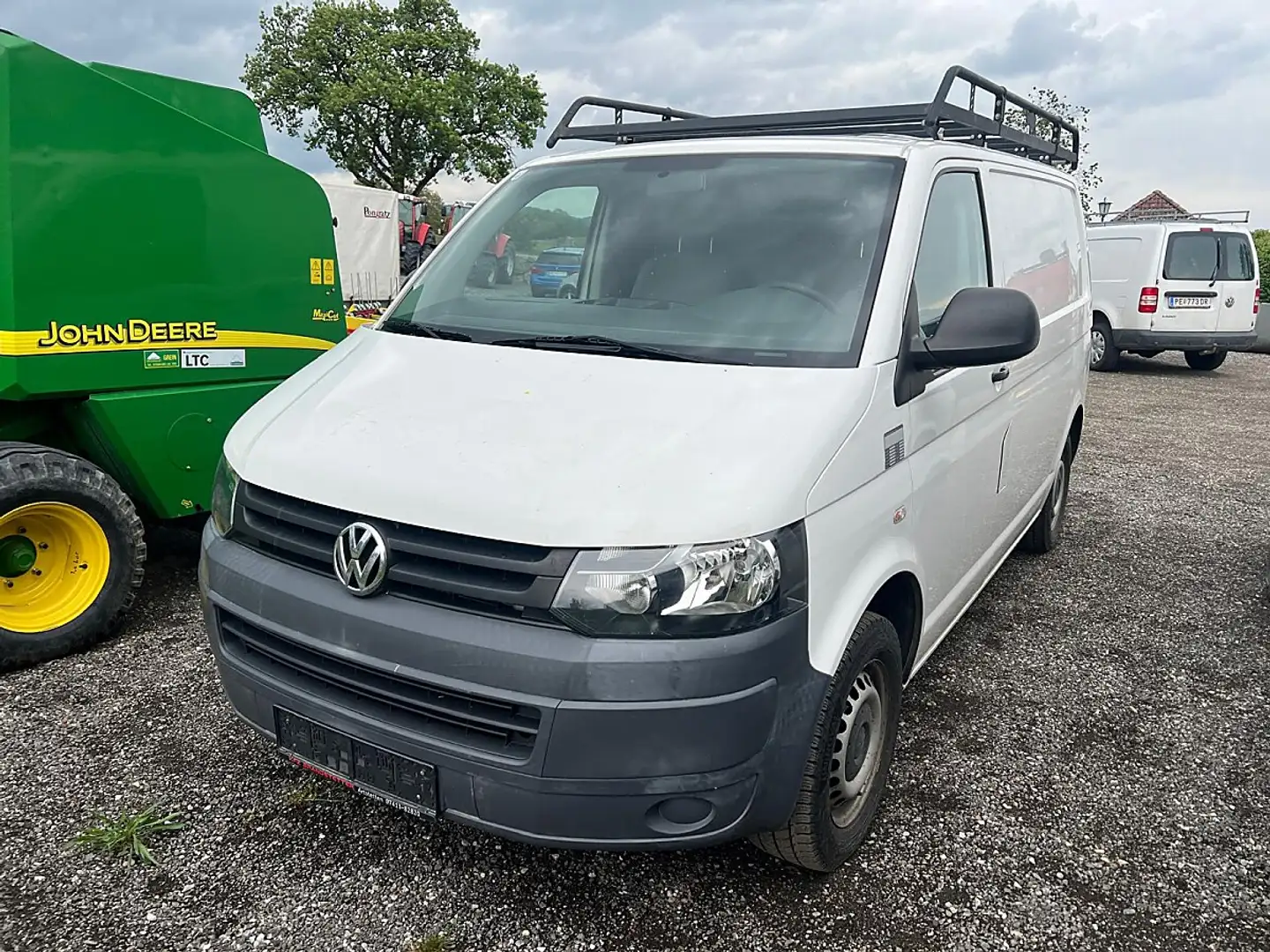 Volkswagen T6 Transporter T6 Kastenwagen KR 2,0 Entry TDI BMT Weiß - 2