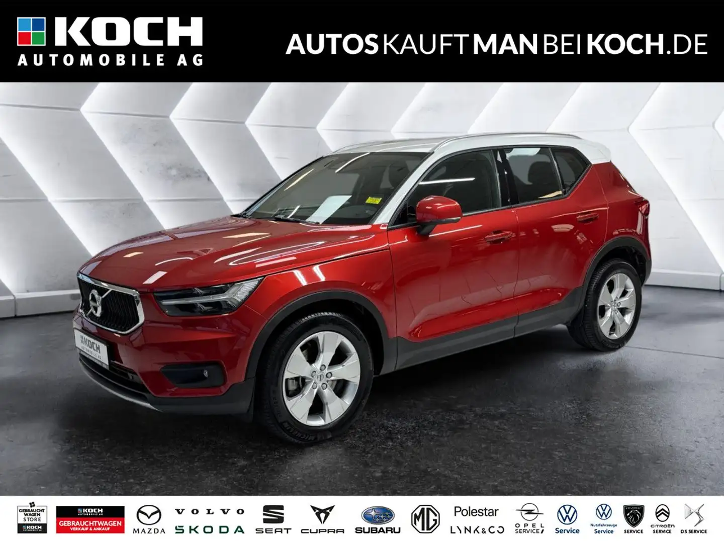 Volvo XC40 D3 AWD Business Plus LED NAVI KAMERA SITZH Rouge - 1
