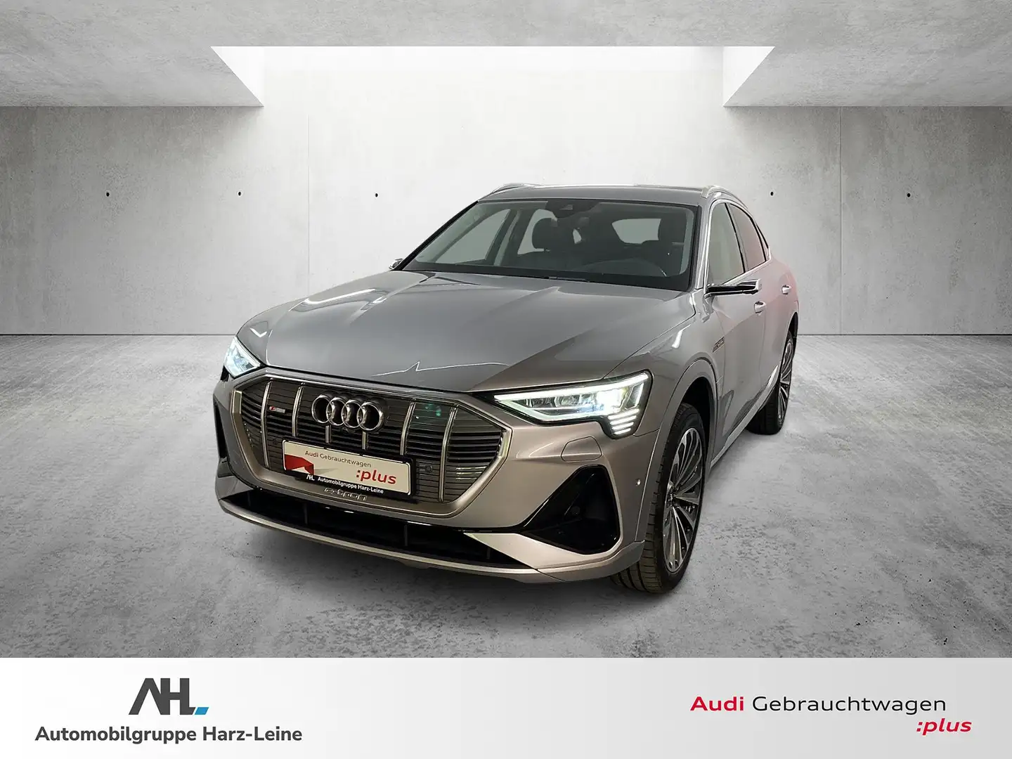 Audi e-tron Sportback S line 50 quattro S- line Head-up-Displa Silber - 1