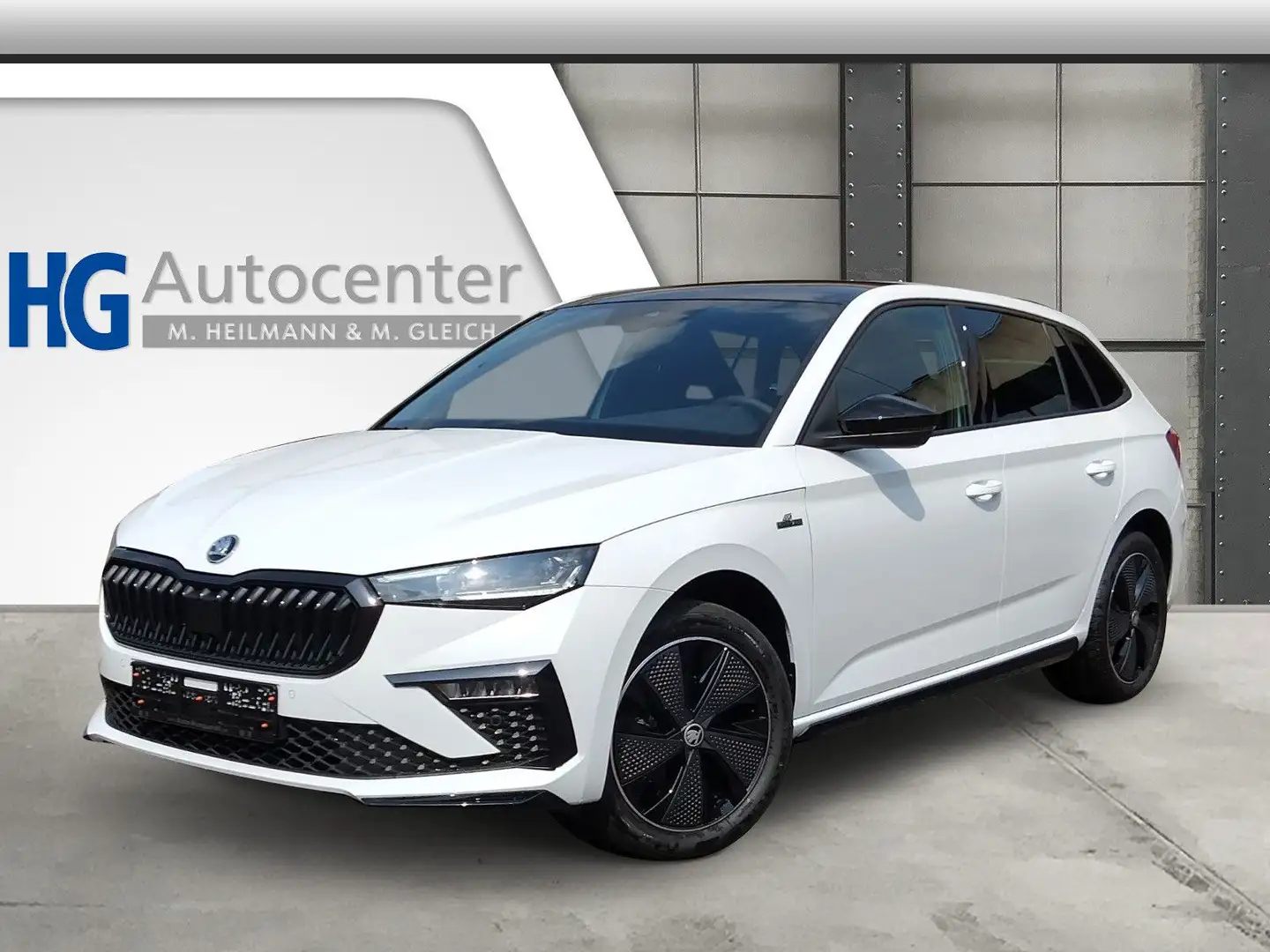Skoda Scala 1.5 TSI Monte Carlo Matrix Pano Alb - 1